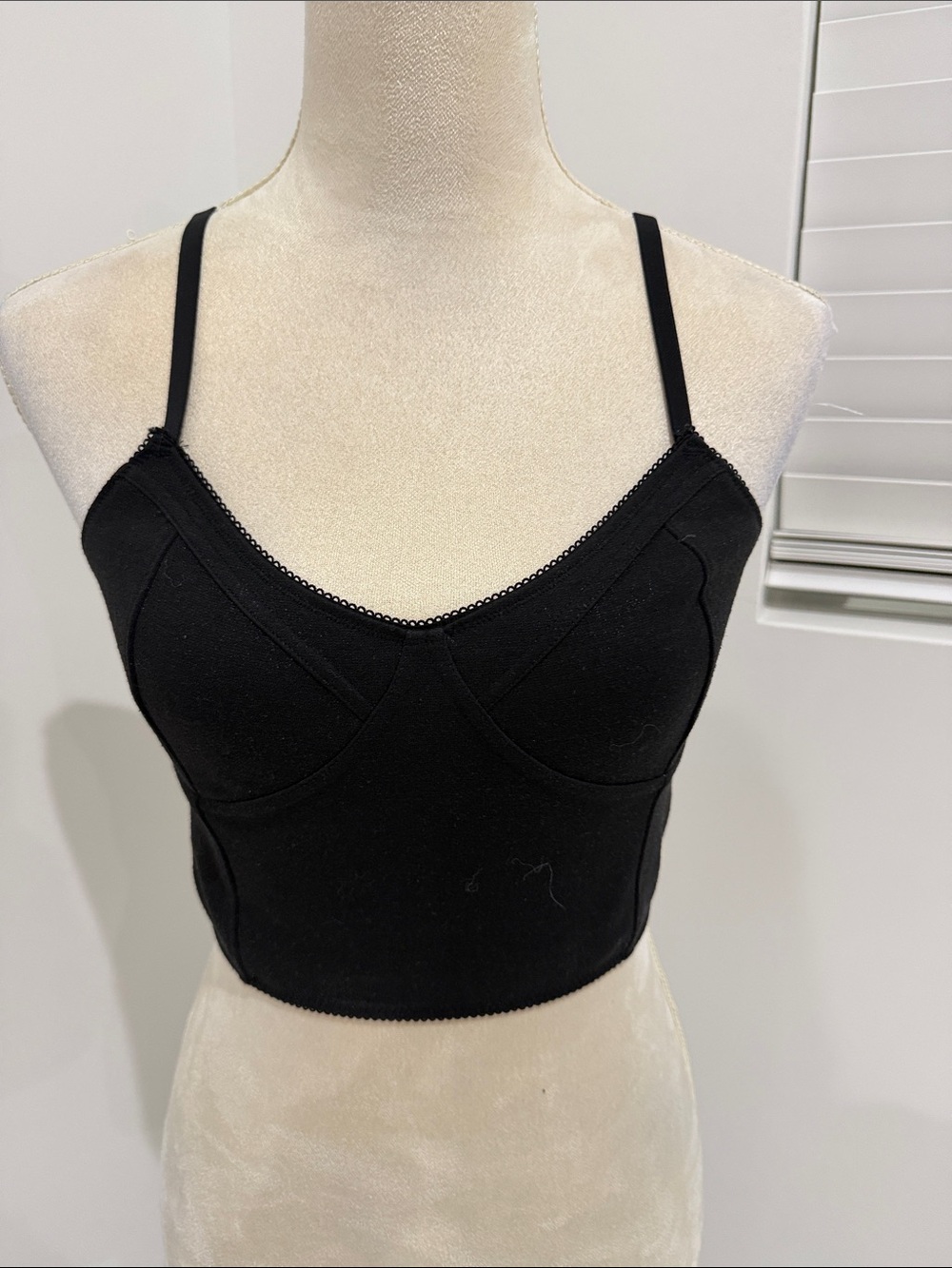 Express Black Longline Bralette Tank
